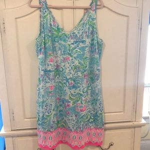 Lilly Pulitzer dress—what a lovely place